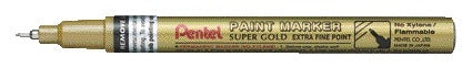 Viltstift Pentel MFP10 Goud rond 0.7mm
