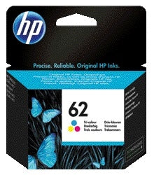 HP 62 Kleur Inktcartridge voor HP Printers