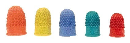 Geel telvinger 19mm met nopjes voor grip en snelle telling - 2