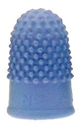 Telvinger 17 mm blauw, rubber, voor het tellen van documenten