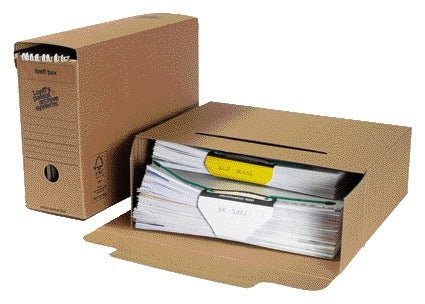 Loeff folio archiefdoos 370x260x115mm voor folio documenten