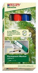 Viltstift edding 21 Eco rond 1,5-3mm zwart