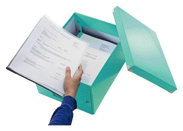 Leitz Wow Opbergdoos 28x20x37cm - Transparant - 4