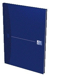 Oxford Office Essentials A4 Linnen Blauw Notitieboek