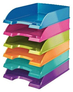 Leitz WOW A4 Brievenbak Roze - 3