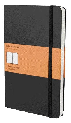 Moleskine Notitieboek Large 130x210mm hardcover zwart
