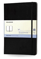 Moleskine Large schetsboek met 160 g/m² papier