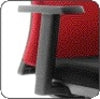 Verstelbare armlegger Euroseats Canillo 010 voor bureaustoelen