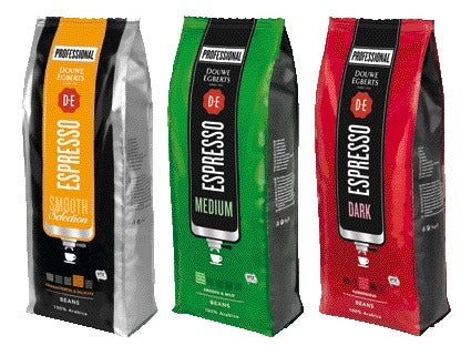 Koffie Douwe Egberts Espresso Bonen Medium Smooth 1kg - 3