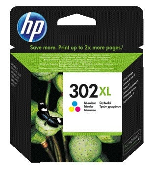 HP Inktcartridge 302XL Kleur (F6U67AE)