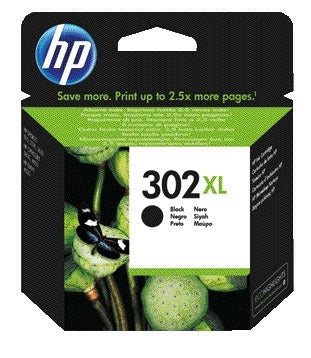 HP F6U68AE 302XL Zwart Inktcartridge, geschikt voor diverse HP printers
