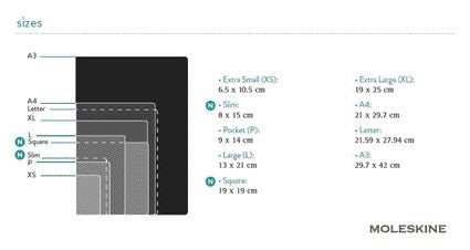 Moleskine Notitieboek Large 130x210mm hardcover zwart - 2