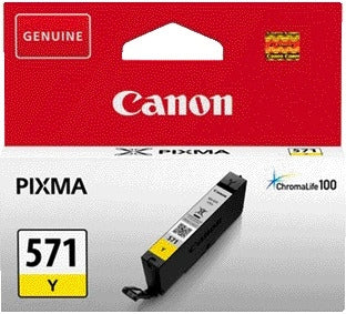 Canon CLI-571 Geel Inktcartridge - 2