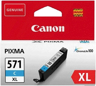 Canon CLI-571XL Blauw Inktcartridge - XL, tot 680 pagina's - 2
