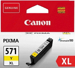 Canon CLI-571XL Geel Inktcartridge - 2