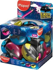 Puntenslijper Maped Galactic 1 gat display 24 stuks - 2