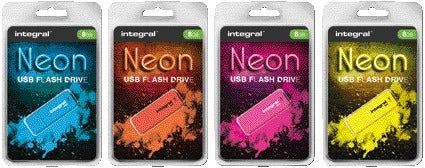 USB Stick Integral FD 16GB Neon Roze - 2
