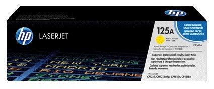 HP CB542A 125A Gele Tonercartridge voor HP printers