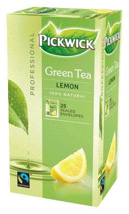 Pickwick Fairtrade Groene Thee met Citroen 25x1,5g - 3