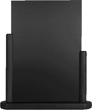 Securit Tafelkrijtbord Zwart Hout, 23x20x6cm - 2