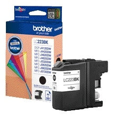 Brother LC-223BK Zwart Inktcartridge voor Brother printers - 2