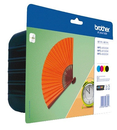 Brother LC-129XLVALBP Zwart + 3 Kleuren, 1600 Pagina’s