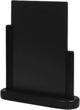 Securit Tafelkrijtbord Zwart Hout, 23x20x6cm