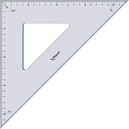 Maped Geodriehoek Geometric 32cm met UV-inkt Maatverdeling - 2