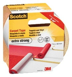 Dubbelzijdige tapijtband Scotch® Extra Strong, 50 mm x 7 m