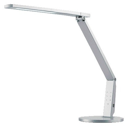 Bureaulamp Hansa LED Vario Plus zilver met USB en dimmer - 3