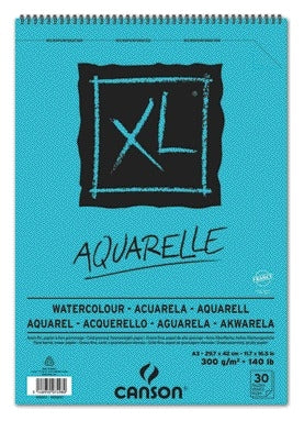 Aquarelblok Canson XL A3 30 vel 300 g/m² spiral