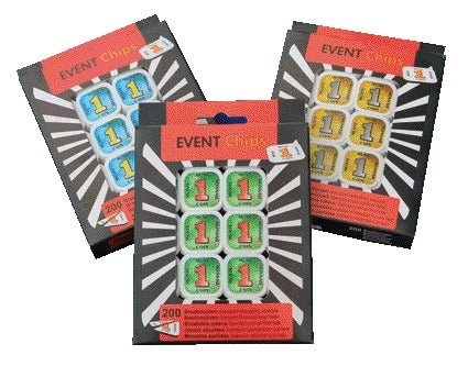Kunststof Breekmunten Rood, Individueel Deelbaar, 200 Stuks - 2