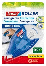 Correctieroller Tesa eco 4.2mm, navulbaar en milieuvriendelijk