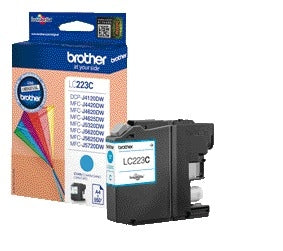 Brother LC-223C Blauw Inktcartridge voor kleurendocumenten