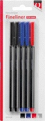 Fineliner Quantore 188 Rond 0.4mm Assortiment