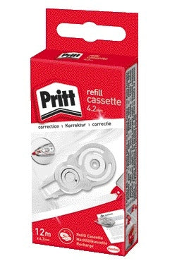 Navulling Correctieroller Pritt Flex 4.2mm, 12m, recyclebaar - 2