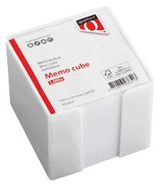 Memokubus Quantore 10x10x9cm met circa 900 memoblaadjes