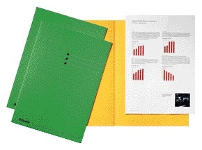 Vouwmap Esselte A4 Manilla Groen - Voor archivering en sortering