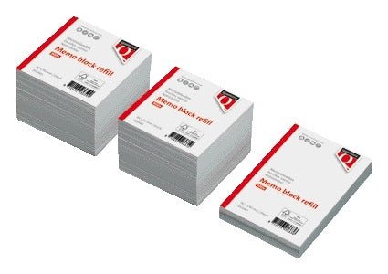 Memoblok Quantore losbladig 90x90mm 900 vellen - 2