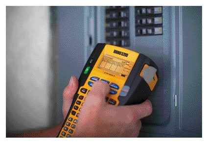 Dymo Rhino 5200 Labelprinter 19mm geel voor industriële toepassingen - 5