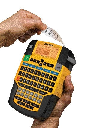 Dymo Rhino 4200 Labelprinter AZERTY 19mm geel voor industriële labels - 3
