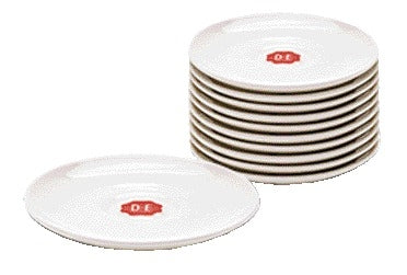 Douwe Egberts universele witte servies-schotel, 1 stuk