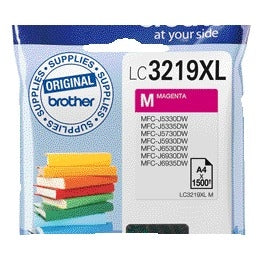 Brother LC-3219XLM Rood XL/HC inktcartridge voor Brother printers - 2