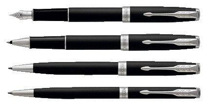 Parker Sonnet CT F Mat Zwart Rollerpen - 4