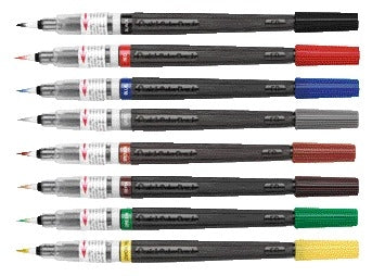 Pentel XGFL-101X Penseelstift Zwart - 2