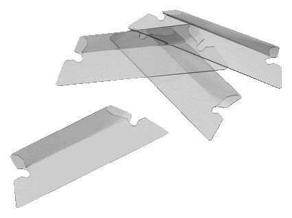 Djois Euroflex Hangmap Ruiter, 50mm, Transparant