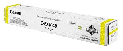 Canon C-EXV 49 Geel Tonercartridge, hoog capaciteit, tot 19000 pagina's