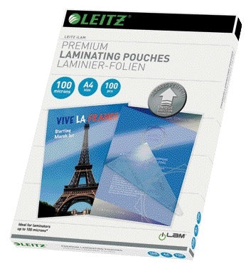 Laminatiehoes Leitz iLAM A4 2x100 micron Hoogglans