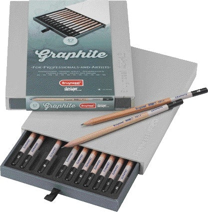Potlood Bruynzeel Design 8815 Assortiment - 12 hardheden