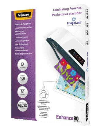 Lamineerhoes Fellows A5 2x80 micron met invoerpijl